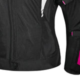 BELA SPRINTER JAQUETE TEXTIL DONA NEGRE ROSA