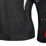 BELA SPRINTER JAQUETE TEXTIL DONA NEGRE VERMELL