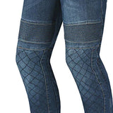 BELA STREET JEANS DE MOTO MUJER CE APROBADO AZUL