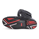 BELA STRIP CUIR BOTAS DE MOTO DE GIRA NEGRE BLANC