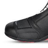 BELA STRIP CUIR BOTAS DE MOTO DE GIRA NEGRE BLANC