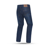 BELA STROKE JEANS DE MOTO HOMBRE 30L AZUL MEDIO SPRAY