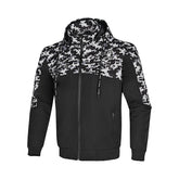 BELA CAMO RUSH HOODIE JAQUETE DE MOTO NEGRE GRIS OSCURO