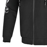 BELA CAMO RUSH HOODIE JAQUETE DE MOTO NEGRE GRIS OSCURO