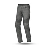 BELA TOM WAX COTTON PJEANS DE MOTO HOMBRE NEGRO
