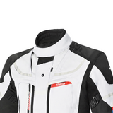 BELA TRANSFORMER 3IN1 TEXTILE JAQUETE DE MOTO HOMES GRIS NEGRO AZUL