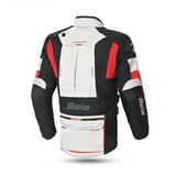BELA TRANSFORMER 3IN1 TEXTILE JAQUETE DE MOTO HOMES HELO NEGRO ROJO