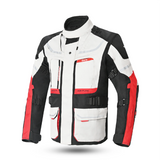 BELA TRANSFORMER 3IN1 TEXTILE JAQUETE DE MOTO HOMES HELO NEGRO ROJO