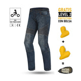 BELA TROPHY JEANS DE MOTO HOMBRE AZUL
