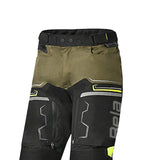 BELA WATSON PANTALON DE MOTO DE HOMBRE NEGRO CAQUI AMARILLO BLANCO