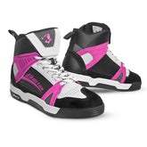 BELA ROVER URBAN BOTA DE MOTO DONA NEGRE BLANC FUSHIA