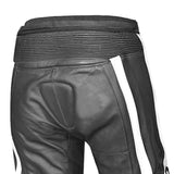 BELA X RACE PELL PANTALON DE MOTO SENYORA NEGRE ANTHRA BLANC