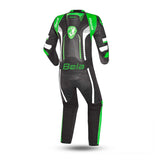BELA X RACE MONO 1PC MOTO DE HOME BLANC NEGRE VERD
