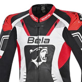 BELA X RACE MONO 2PC MOTO DE HOME NEGRE BLANC VERMELL