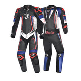BELA BEAST MONO 1PC MOTO DE HOME NEGRE BLANC BLAU VERMELL