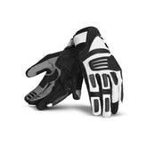 BELA ARIZON TEXTILE GUANTS DE MOTO HOMES NEGRE BLANC