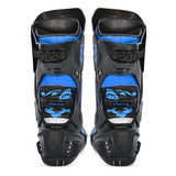 BELA SPEEDO 2.0 CARRERES CUIR BOTA DE MOTO NEGRE BLAU