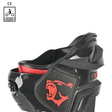BELA SPEEDO 2.0 CARRERES CUIR BOTA DE MOTO NEGRE VERMELL
