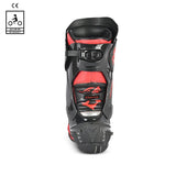 BELA SPEEDO 2.0 CARRERES CUIR BOTA DE MOTO NEGRE VERMELL