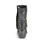 BELA - Botas Piel Master Man Negro/Amarillo Fluor