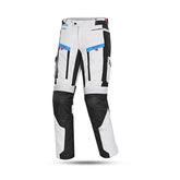 BELA - Pantaló tèxtil Transformer gris/negre/blau