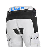 BELA - Pantaló tèxtil Transformer gris/negre/blau