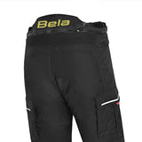 BELA - Pantaló tèxtil Transformer negre/groc fluor