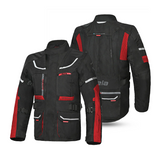 BELA TRANSFORMER 3IN1 TEXTILE JAQUETE DE MOTO HOMES NEGRO ROJO