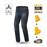 BELA - Tough Rider Pantalón Denim Monocapa Vaquero Vintage