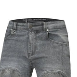 BELA BOSTON JEANS DE MOTO HOMBRE GRIS OSCURO