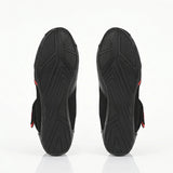 BELA KIVA CUIR URBAN BOTES DE MOTO HOMES NEGRE VERMELL