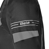 BELA BRADLEY CHAQUETA DE MOTO DE HOMBRE TEXTIL NEGRO GRIS