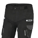 BELA CROSSROAD EXTREME WP 3 IN 1 PANTALON DE MOTO HOMBRE NEGRO ANTHRA ROJO