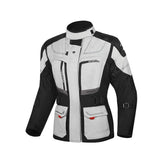 BELA TRANSFORMER CHAQUETA DE MOTO MUJER HIELO GRIS NEGRO