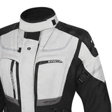 BELA TRANSFORMER CHAQUETA DE MOTO MUJER HIELO GRIS NEGRO