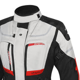 BELA TRANSFORMER CHAQUETA DE MOTO MUJER HIELO ROJO NEGRO