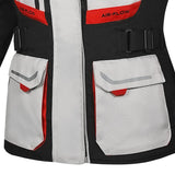 BELA TRANSFORMER CHAQUETA DE MOTO MUJER HIELO ROJO NEGRO
