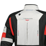 BELA TRANSFORMER CHAQUETA DE MOTO MUJER HIELO ROJO NEGRO