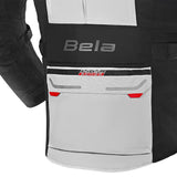 BELA TRANSFORMER 3IN1 TEXTILE JAQUETE DE MOTO HOMES GRIS NEGRO AZUL