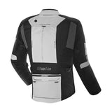 BELA TRANSFORMER 3IN1 TEXTILE JAQUETE DE MOTO HOMES ICE GRIS NEGRO