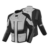 BELA TRANSFORMER 3IN1 TEXTILE JAQUETE DE MOTO HOMES ICE GRIS NEGRO