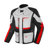 BELA TRANSFORMER 3IN1 TEXTILE JAQUETE DE MOTO HOMES GEL VERMELL NEGRE