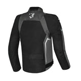 BELA CORDANIEL TEXTIL JAQUETE DE MOTO HOMES NEGRE GRIS FOSC