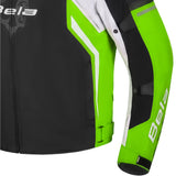 BELA CORDANIEL CHAQUETA DI MOTO HOMBRE NEGRO HIELO VARDE FLOU