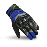 BELA DARING TEXTILE GUANTS DE MOTO HOMES BLAU GROC NEGRE