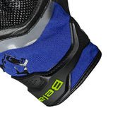 BELA DARING TEXTILE GUANTS DE MOTO HOMES BLAU GROC NEGRE