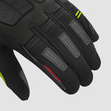 BELA - Guante Piel Highway Winter WP Lady Negro/Amarillo Fluor