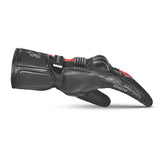 BELA ICE WINTER WP GUANTES DE MOTO PIEL MUJER NEGRO ROJO
