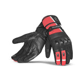 BELA GEL WINTER WP PELL GUANTS DE MOTO SENYORA NEGRE VERMELL