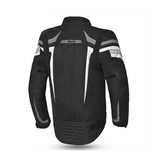 BELA HIGHLAND CHAQUETA DE MOTO HOMBRE NEGRO HEILO GRIS